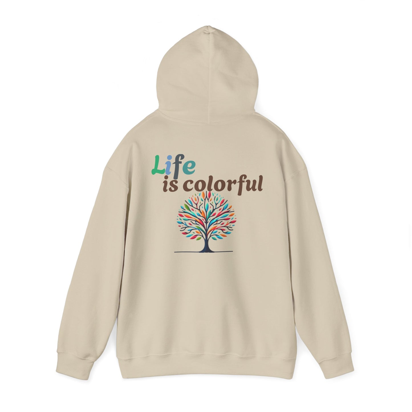 LIFE IS COLORFUL hoodie