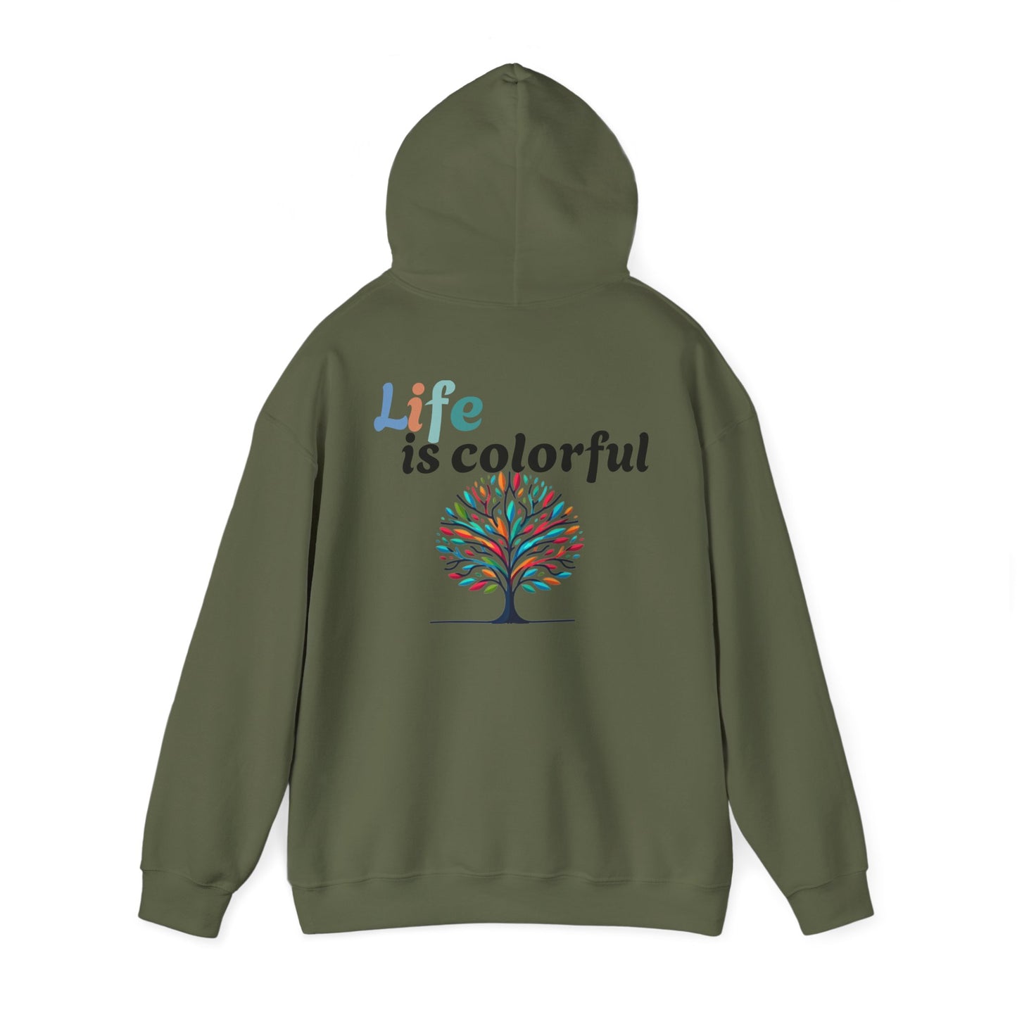 LIFE IS COLORFUL hoodie
