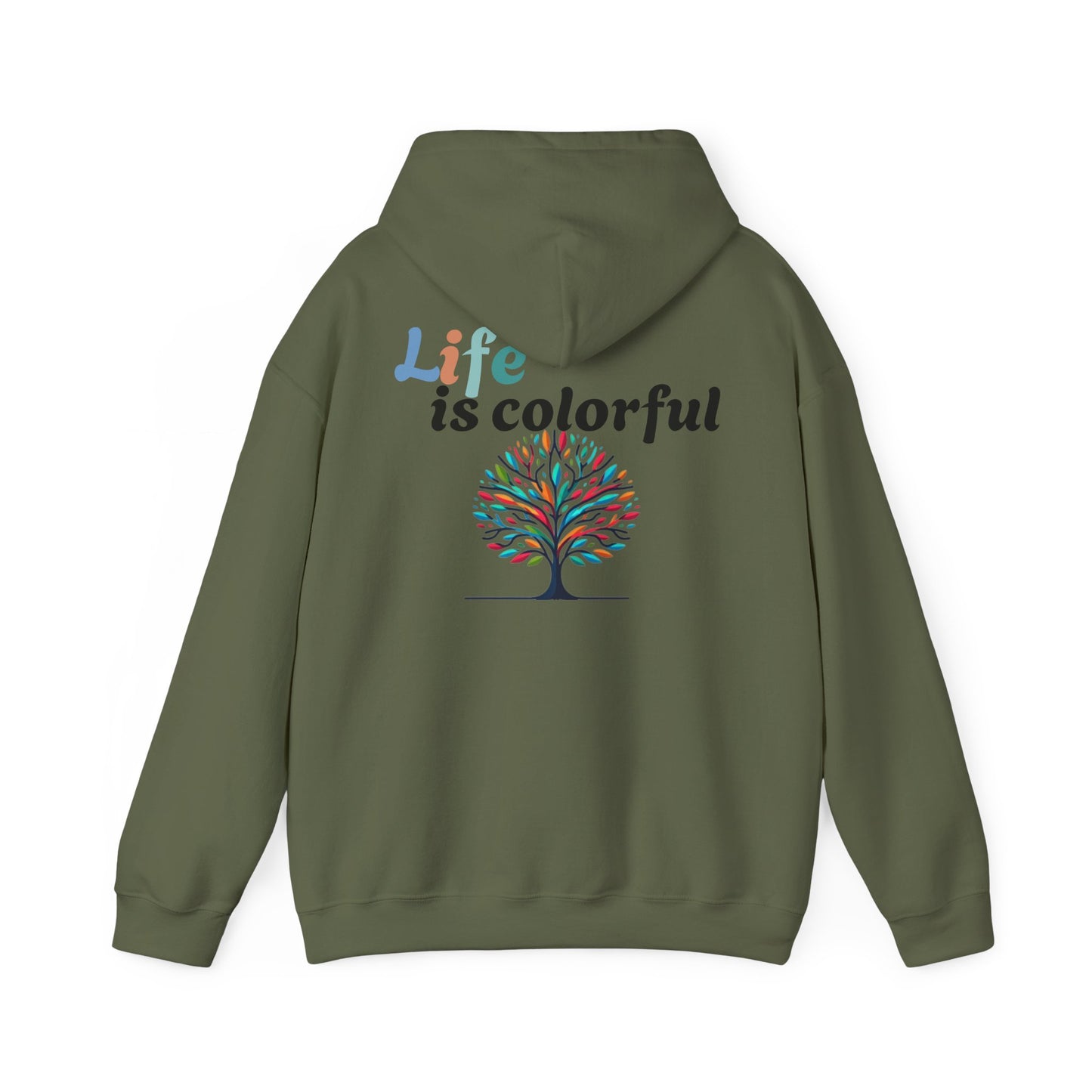 LIFE IS COLORFUL hoodie